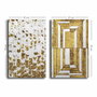 Wallity Conjunto de 2 Lienzos Decorativos Multicolor 45 x 70 cm